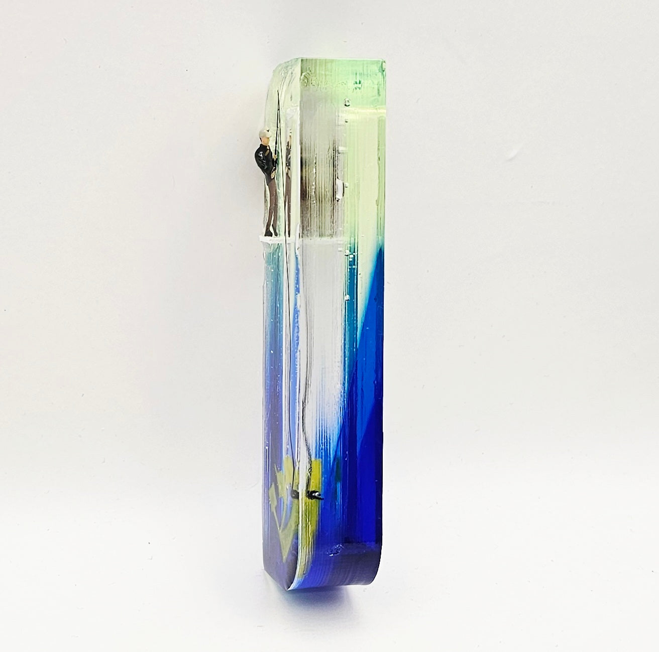 Mezuzah with a story - Fisherman - 10cm #275 מזוזה עם סיפור