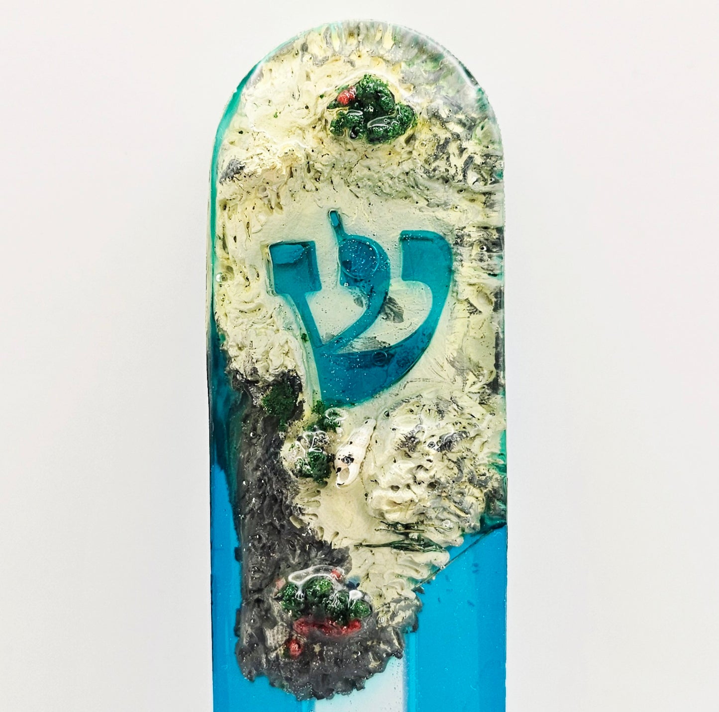 Mezuzah with a story - Diver - 15cm #281 מזוזה עם סיפור