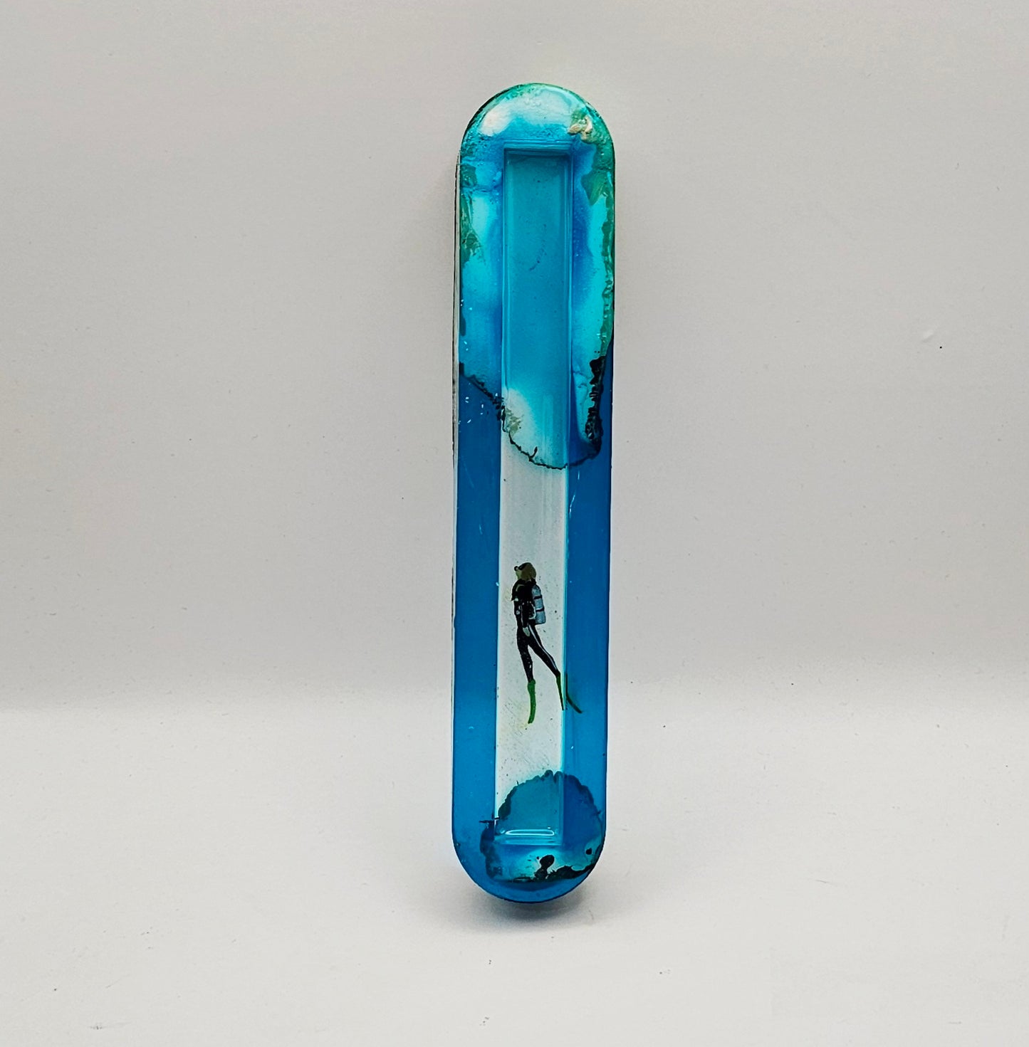 Mezuzah with a story - Diver - 15cm #281 מזוזה עם סיפור