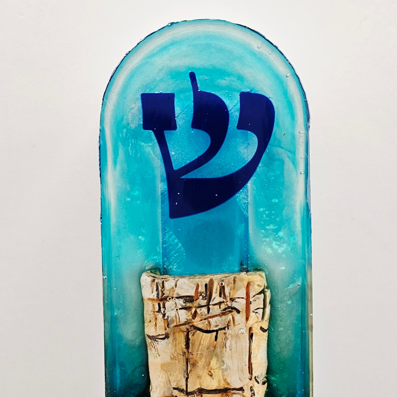 Mezuzah with a story - Western Wall (Kotel) - 15cm #299 מזוזה עם סיפור