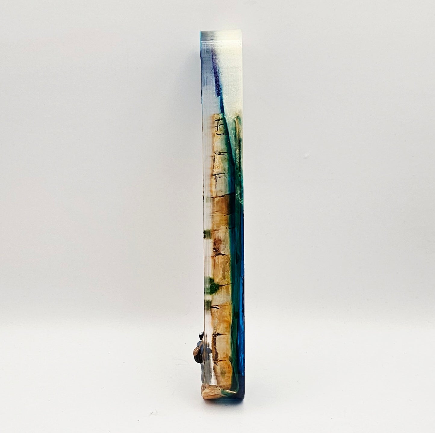 Mezuzah with a story - Western Wall (Kotel) - 15cm #299 מזוזה עם סיפור