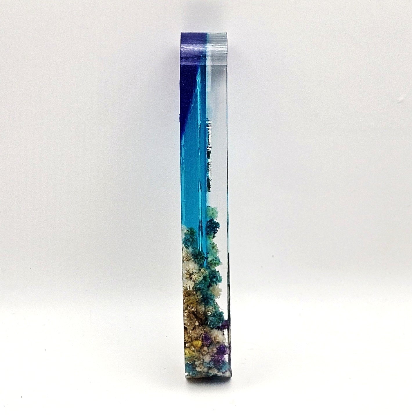 Mezuzah with a story - Hamsa - 12cm #307 מזוזה עם סיפור