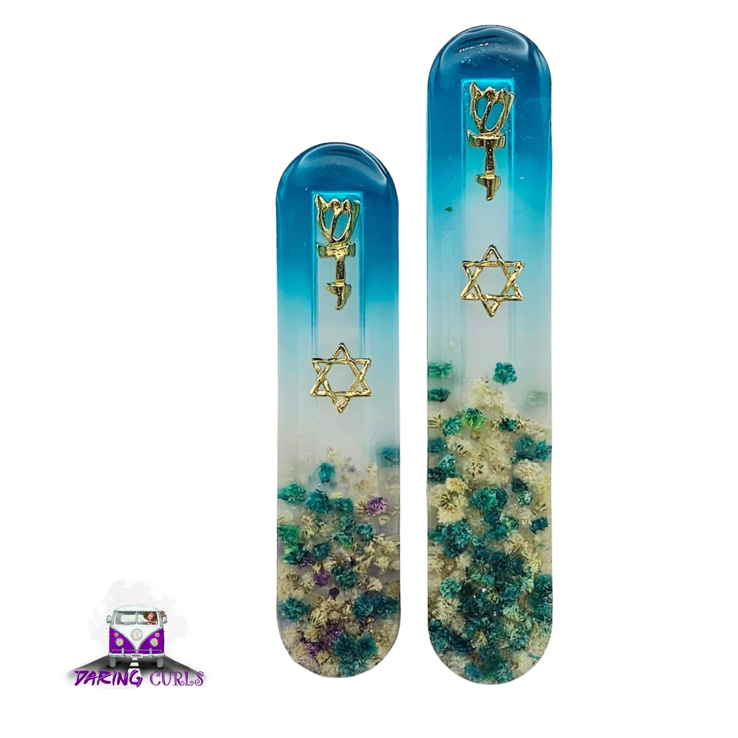 Mezuzah with a story - Magen David - 15cm #314 מזוזה עם סיפור
