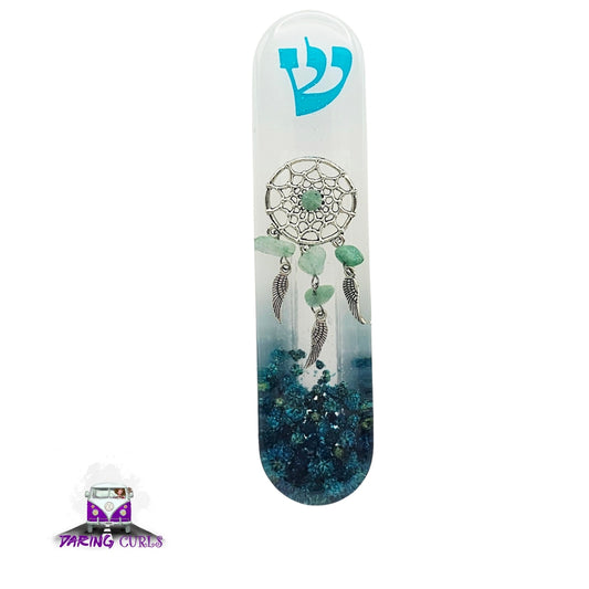 Mezuzah with a story - Dreams Catcher - 12cm #328 מזוזה עם סיפור