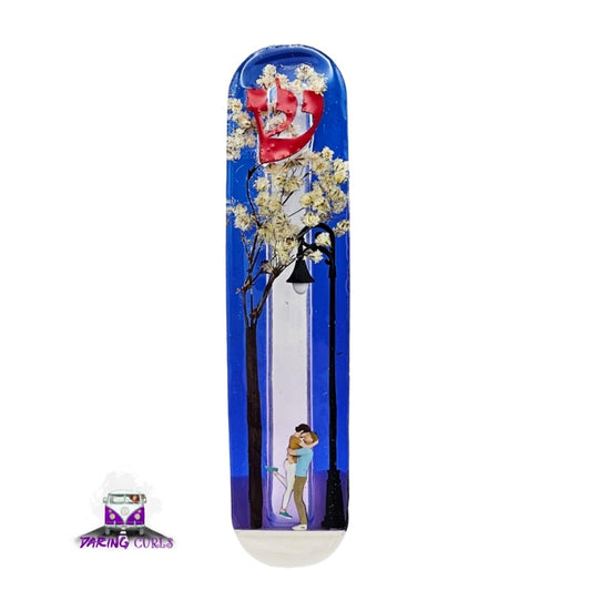 Mezuzah with a story - Loving Couple - 12cm - #264 מזוזה עם סיפור