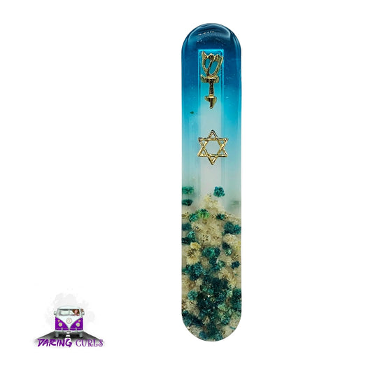 Mezuzah with a story - Magen David - 15cm #314 מזוזה עם סיפור