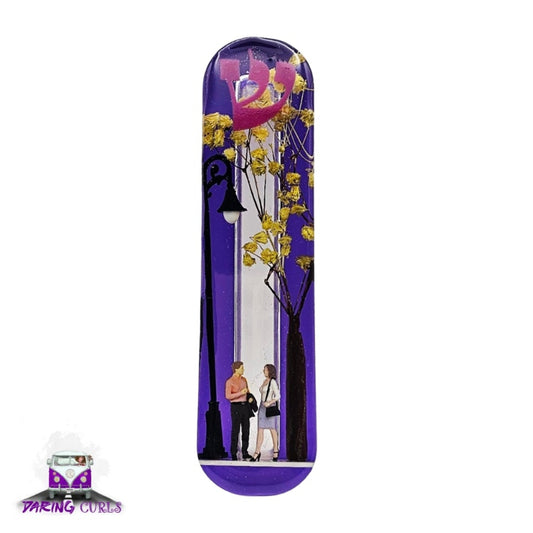 Mezuzah with a story - Loving Couple 10cm - מזוזה עם סיפור