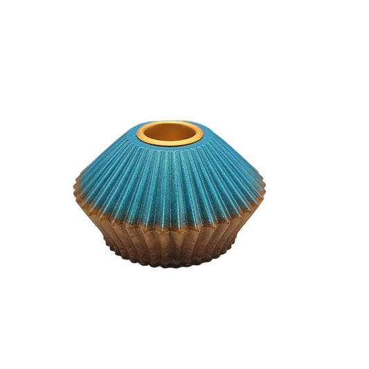 Candle Holder Gold #33 פמוט מוזהב