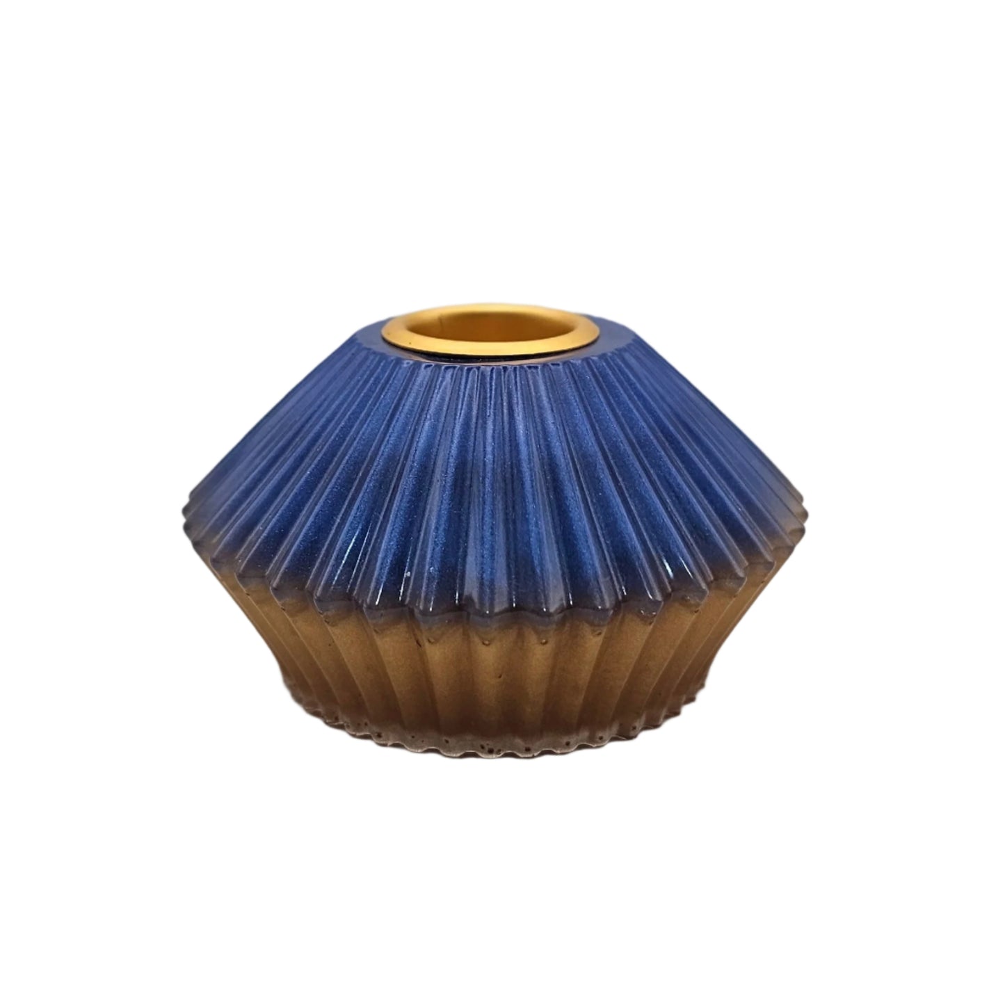 Candle Holder Gold #32 פמוט מוזהב