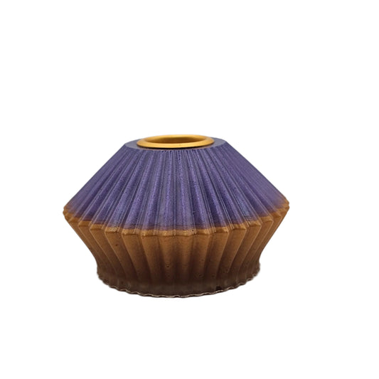 Candle Holder Gold #37 פמוט מוזהב