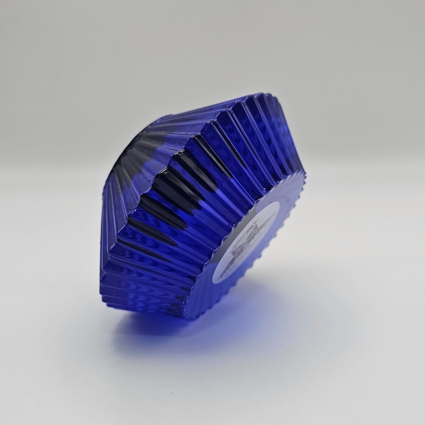 Candle Holder Transparent #27 פמוט כחול