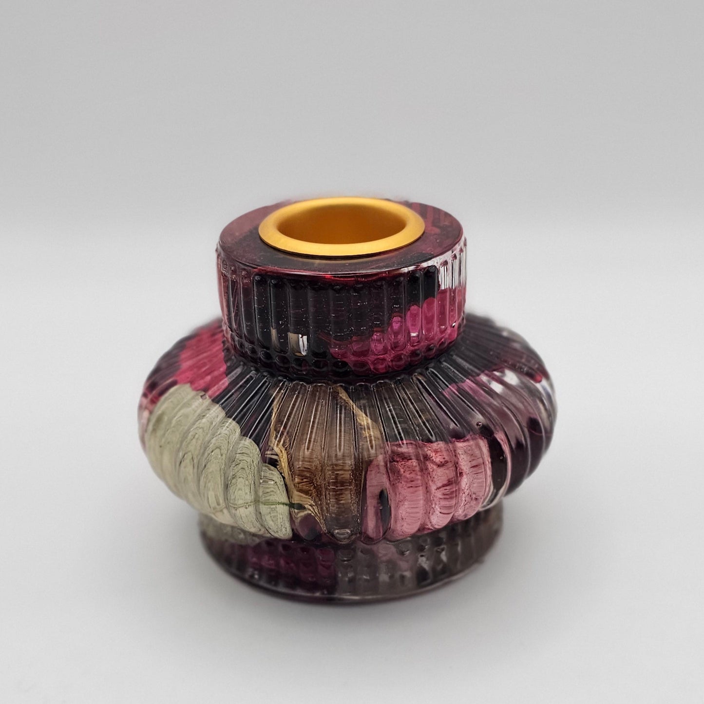 Candle Holder Colorful #92 פמוט עגול