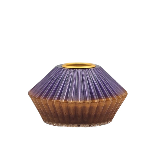Candle Holder Gold #172 פמוט מוזהב