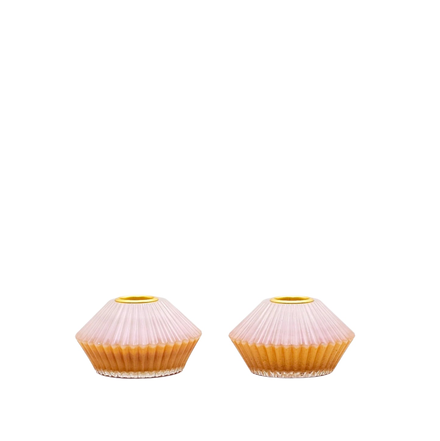 Candle Holder Gold #199 פמוט מוזהב