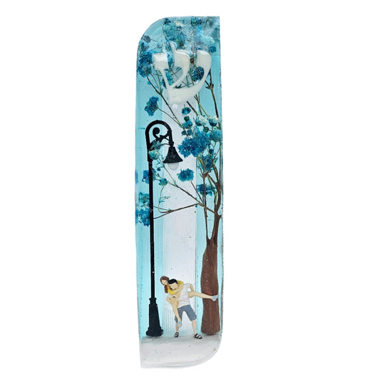 Mezuzah Case 12cm #237   בית מזוזה עם סיפור