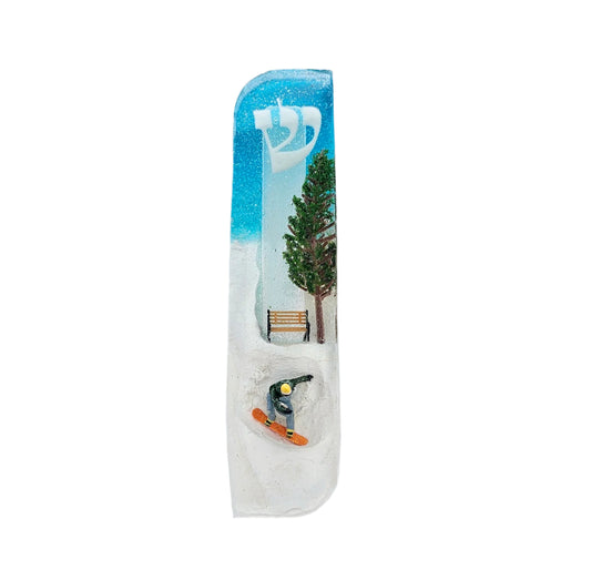 Mezuzah Case 12cm #238 בית מזוזה עם סיפור
