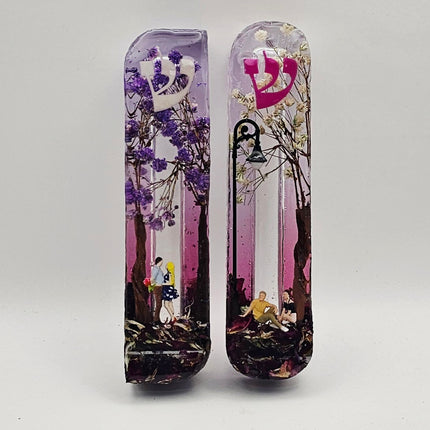 בית מזוזה 12 סנטימטר - זוג אוהב