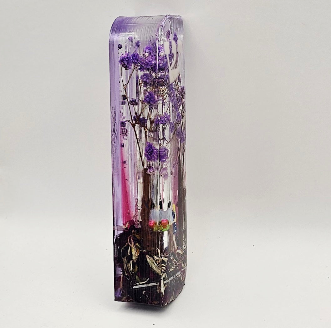 Mezuzah with a story - Loving Couple - 12cm #261 מזוזה עם סיפור