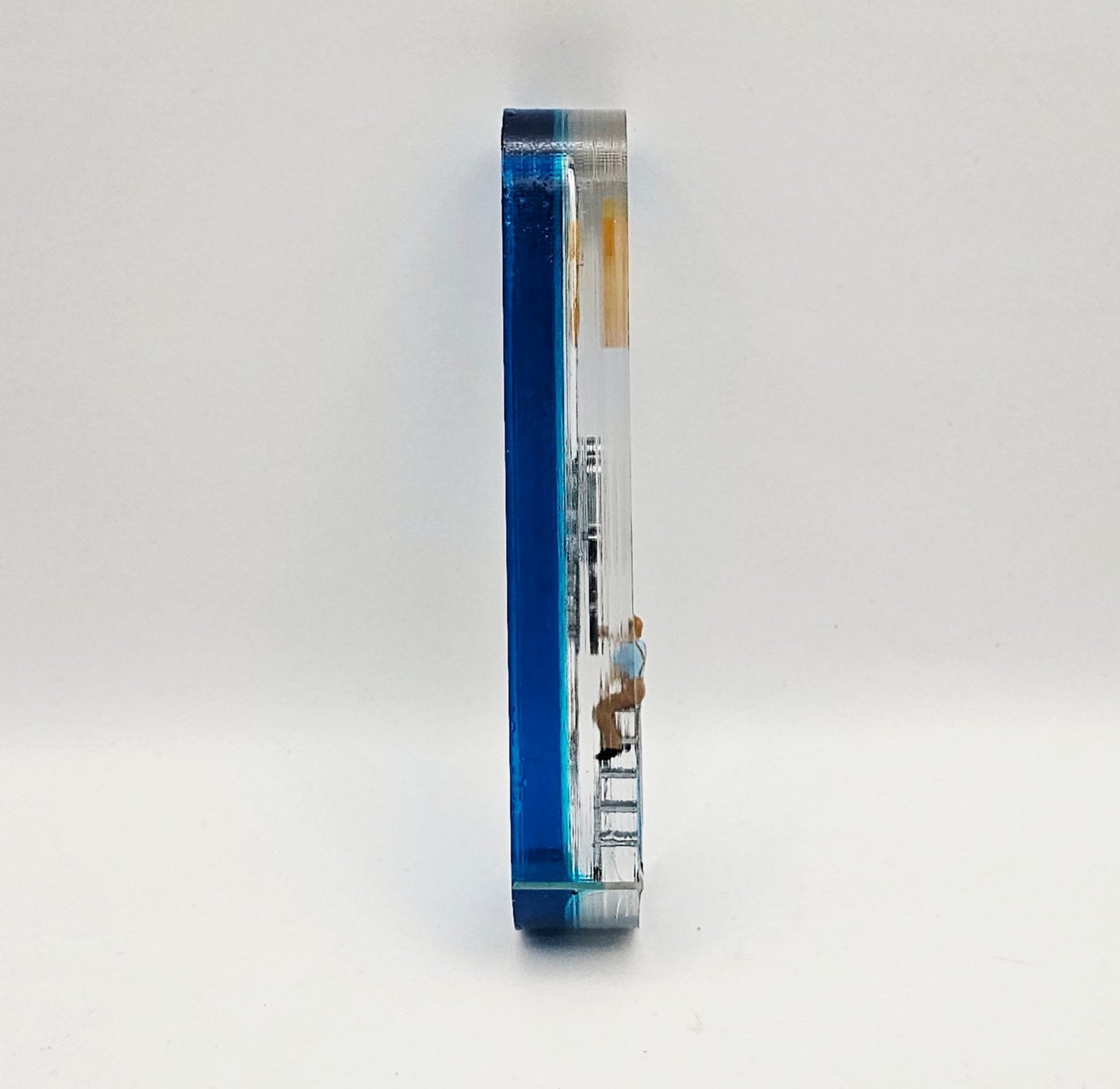 Mezuzah with a story - Hamsa - 10cm #266 מזוזה עם סיפור