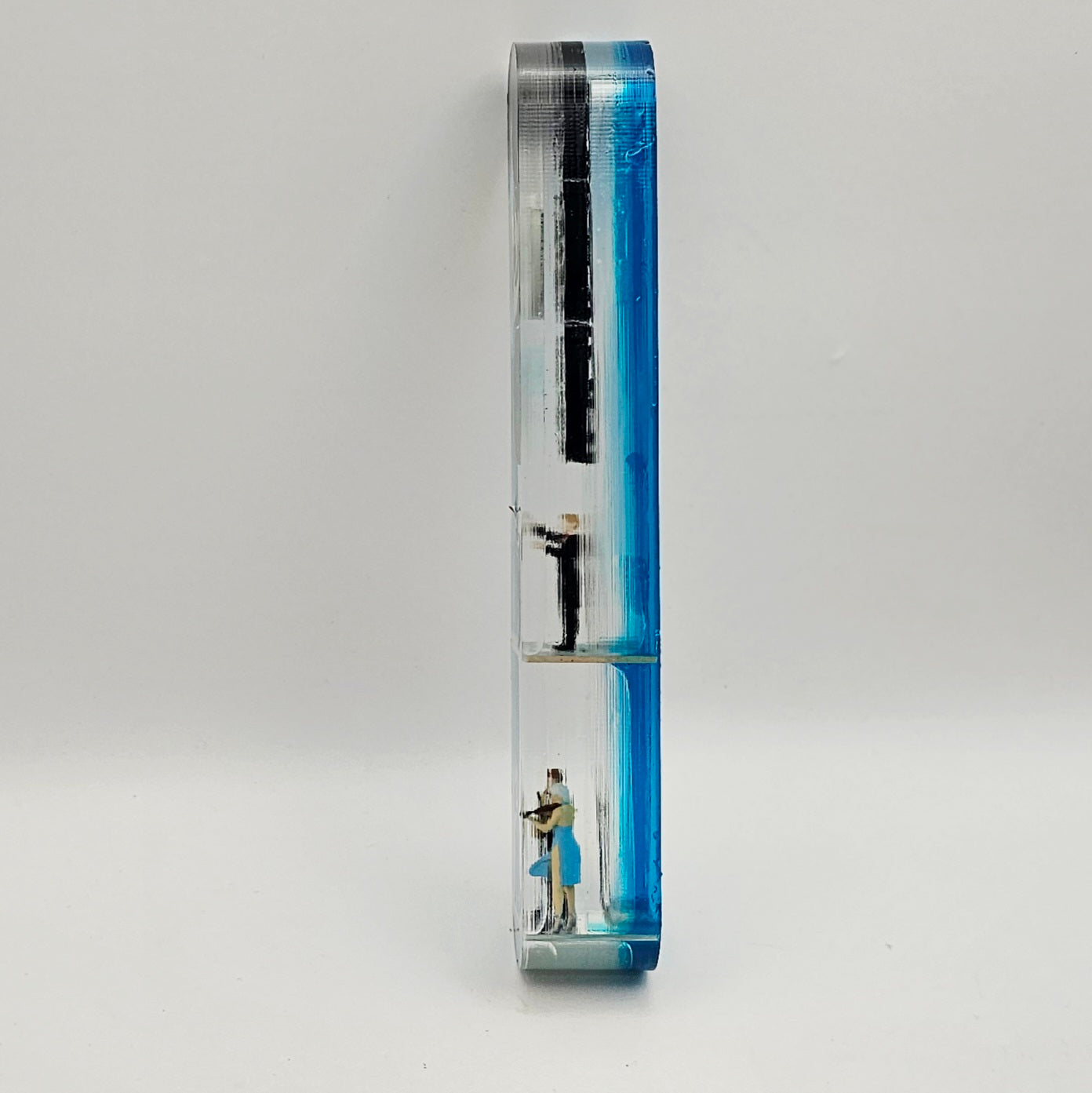 Mezuzah with a story - Orchestra conductor - 15cm - #274 מזוזה עם סיפור