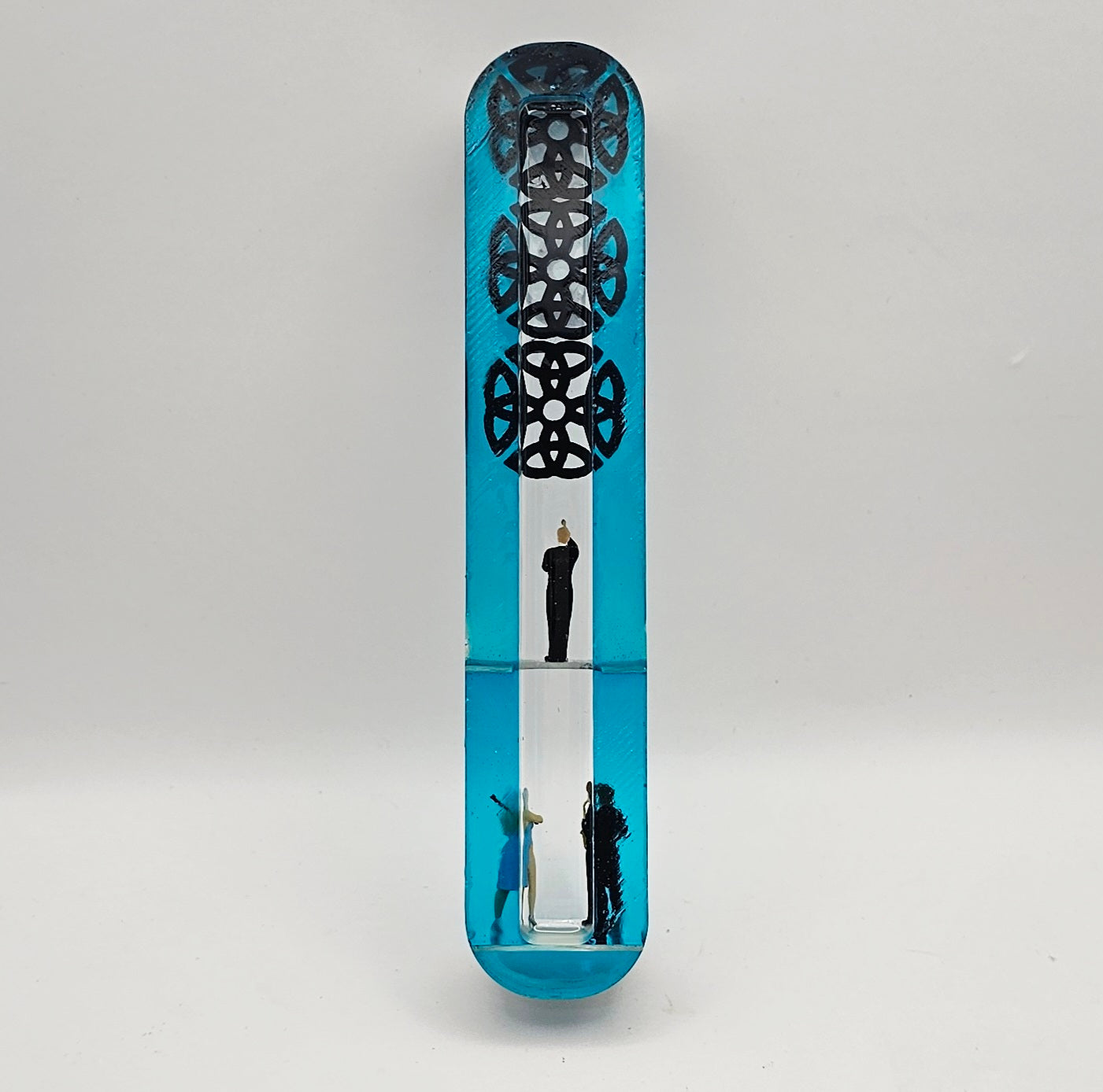 Mezuzah with a story - Orchestra conductor - 15cm - #274 מזוזה עם סיפור