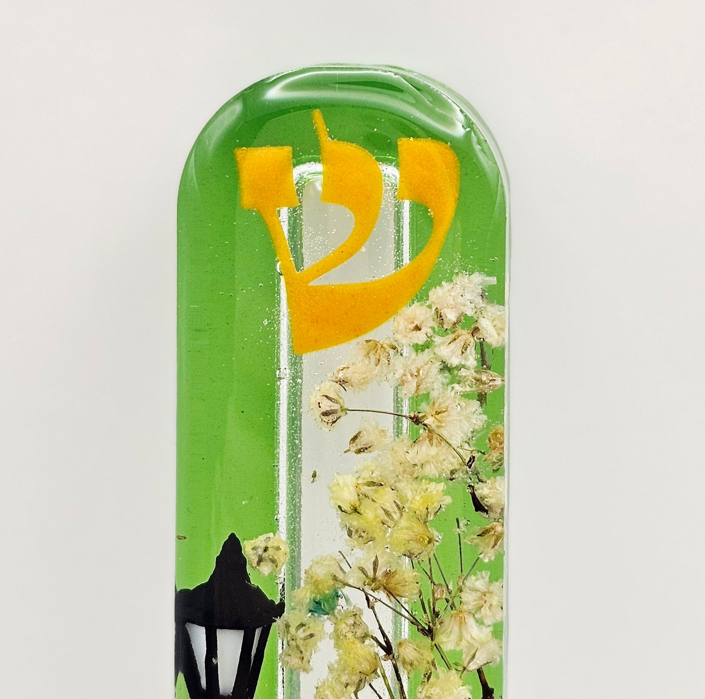 Mezuzah with a story - Loving Couple - 10cm #267 מזוזה עם סיפור