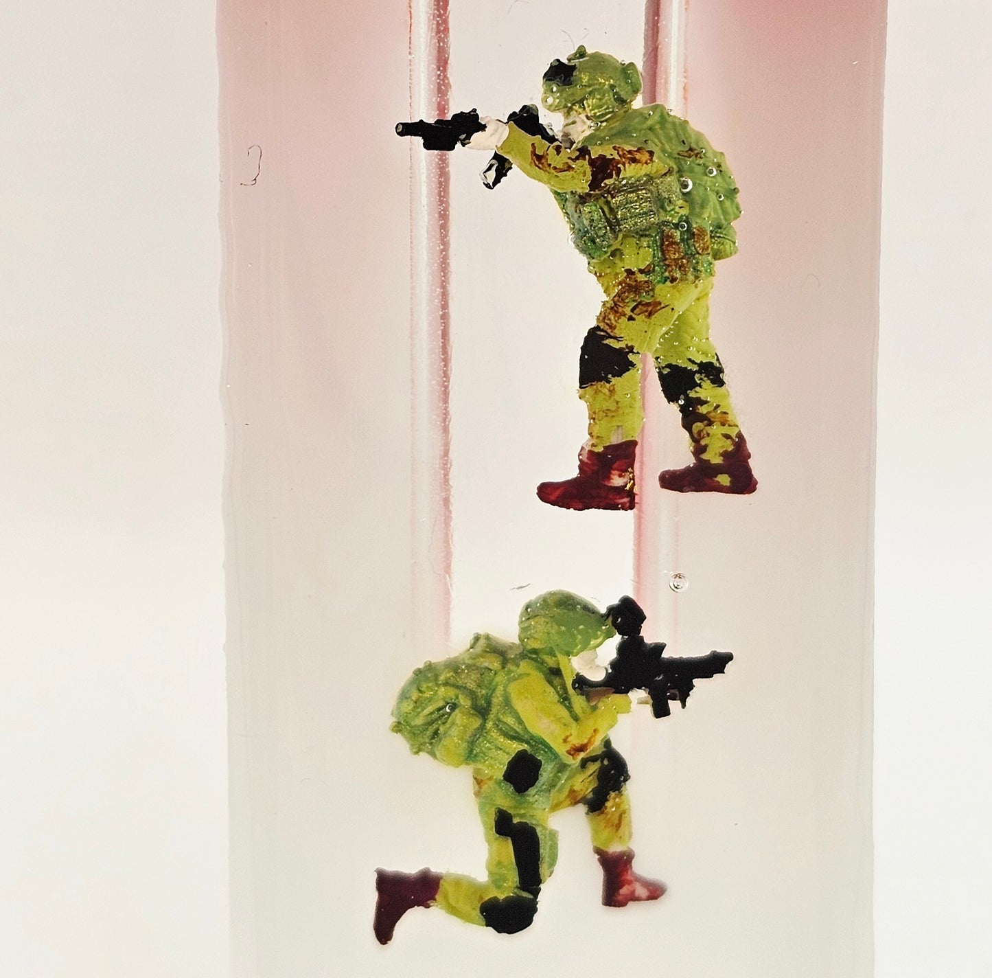 Mezuzah with a story - IDF-10cm #262 מזוזה עם סיפור