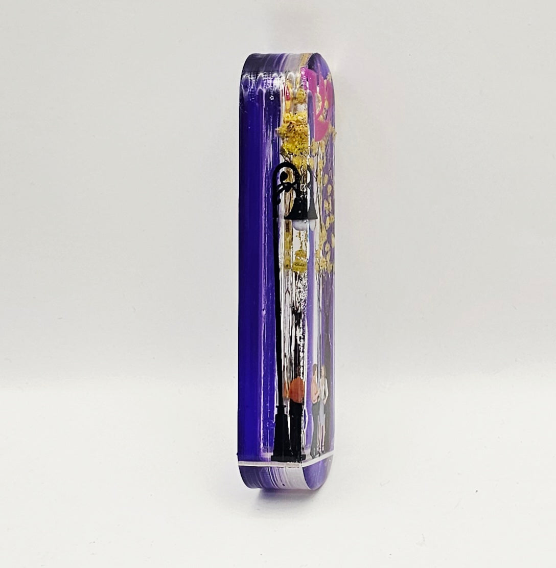 Mezuzah with a story - Loving Couple 10cm - מזוזה עם סיפור