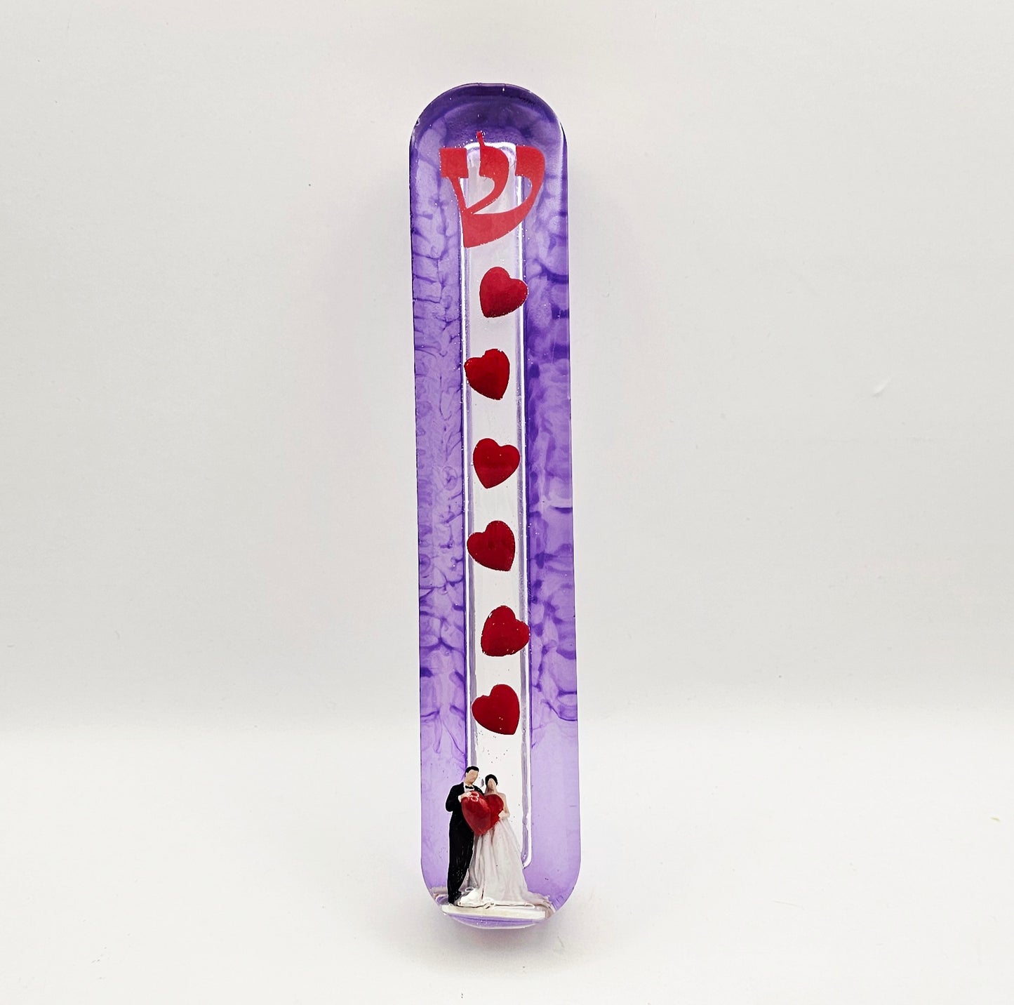 Mezuzah with a story - Wedding - 15cm - #269 מזוזה עם סיפור