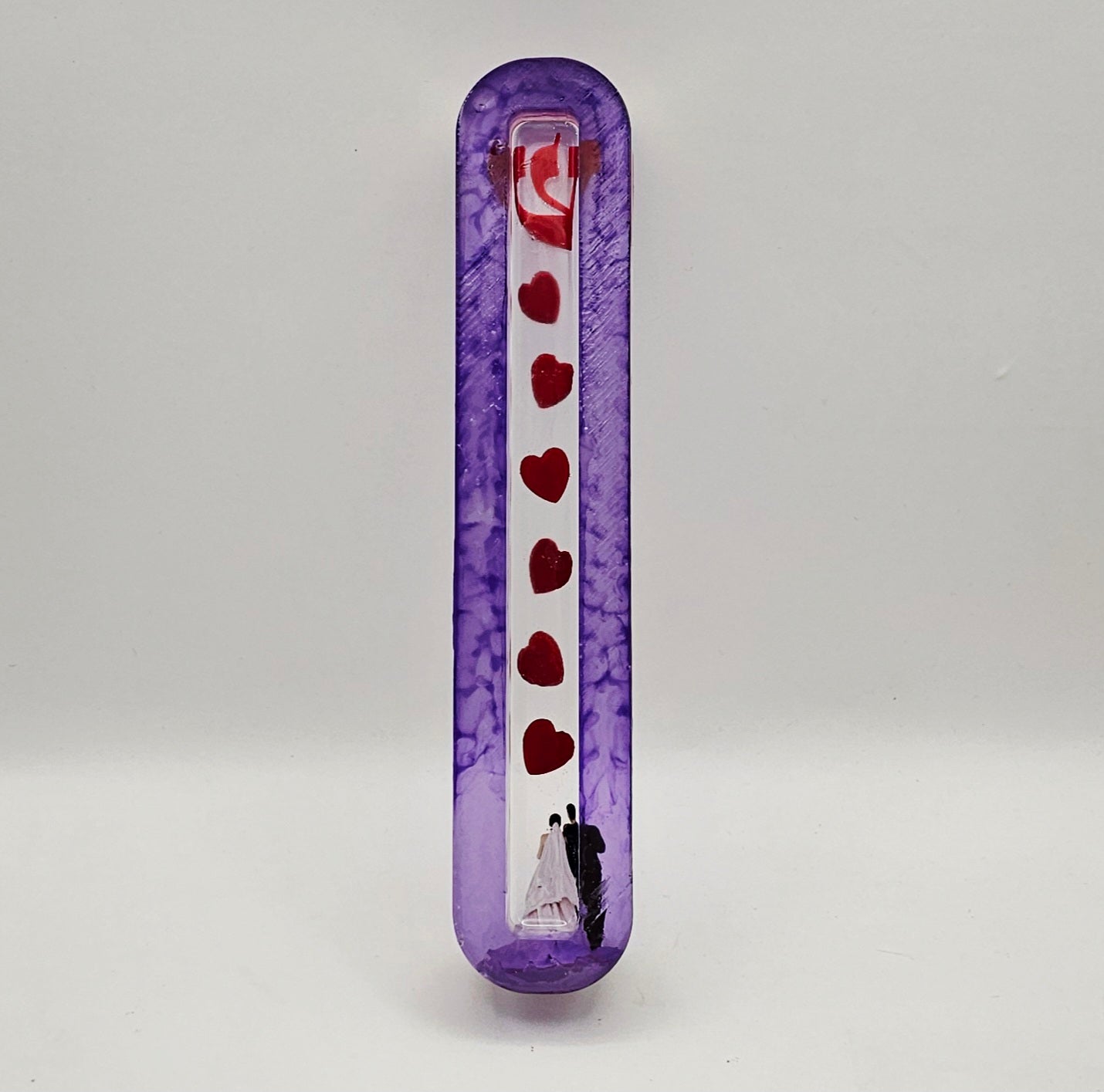 Mezuzah with a story - Wedding - 15cm - #269 מזוזה עם סיפור