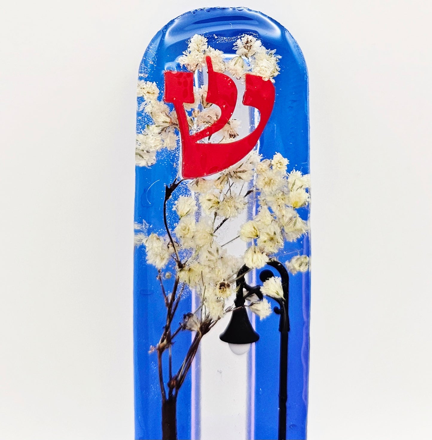 Mezuzah with a story - Loving Couple - 12cm - #264 מזוזה עם סיפור