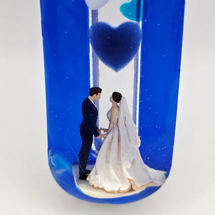 Mezuzah with a story - Wedding - 15cm #271