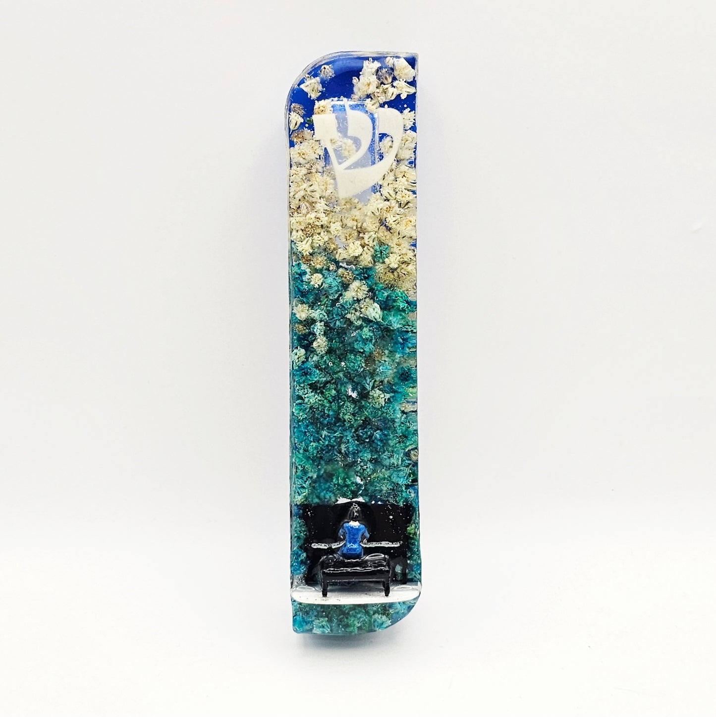 Mezuzah with a story - Pianist- 12cm #272 מזוזה עם סיפור