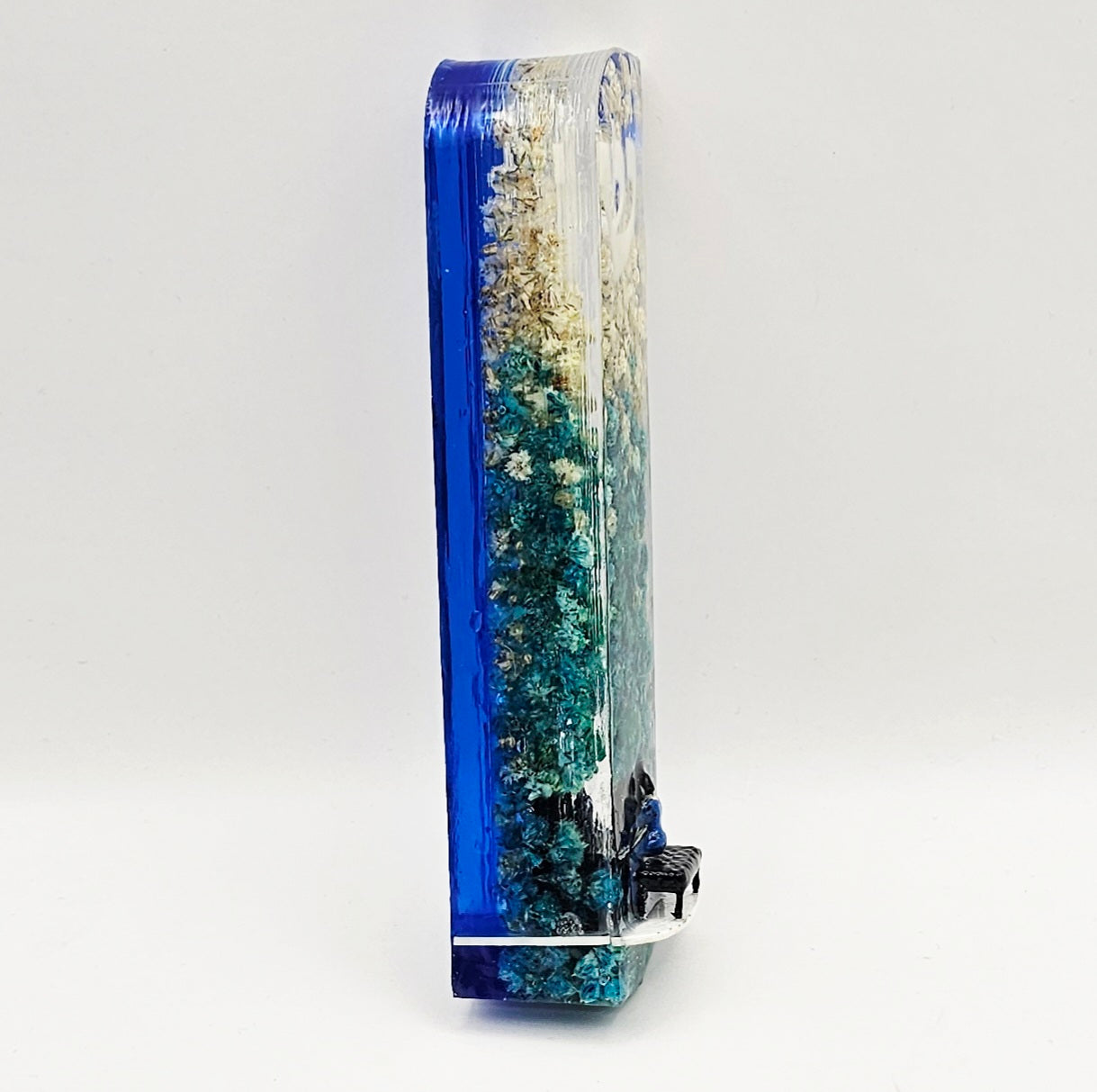 Mezuzah with a story - Pianist- 12cm #272 מזוזה עם סיפור