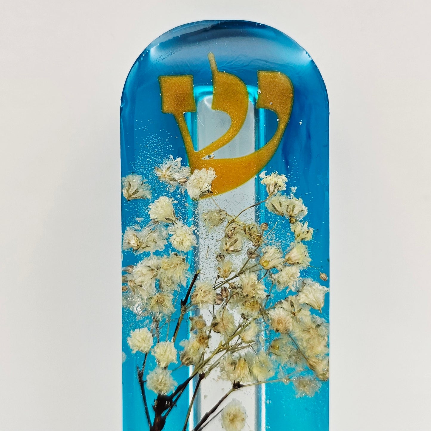 Mezuzah with a story - Meditation-10cm #279 מזוזה עם סיפור