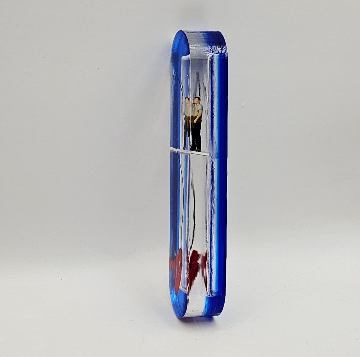 Mezuzah with a story - Fisherman - 12cm #277 מזוזה עם סיפור