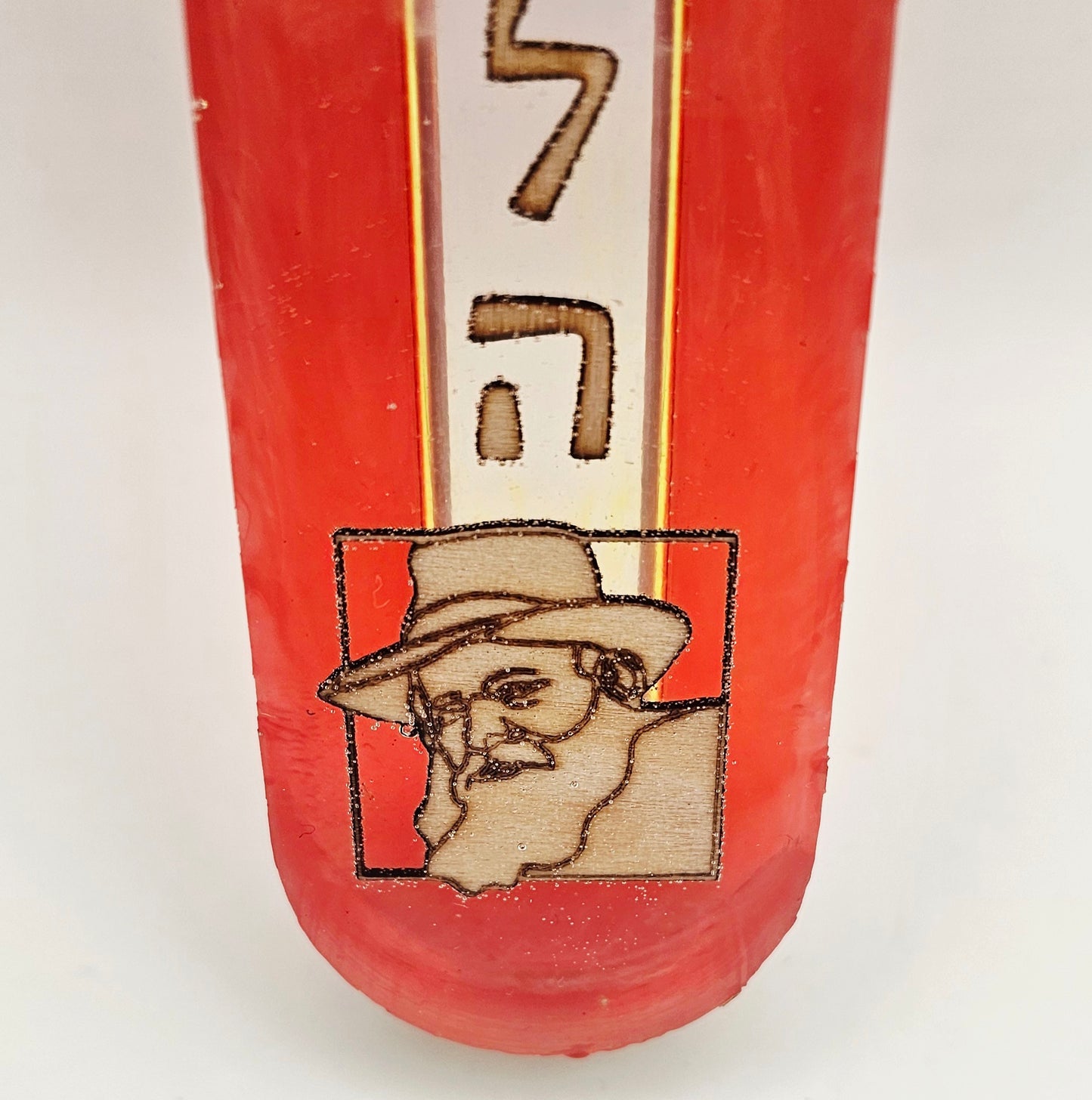 Mezuzah with a story - Rabbi Lubavitch - 12cm #284 מזוזה עם סיפור