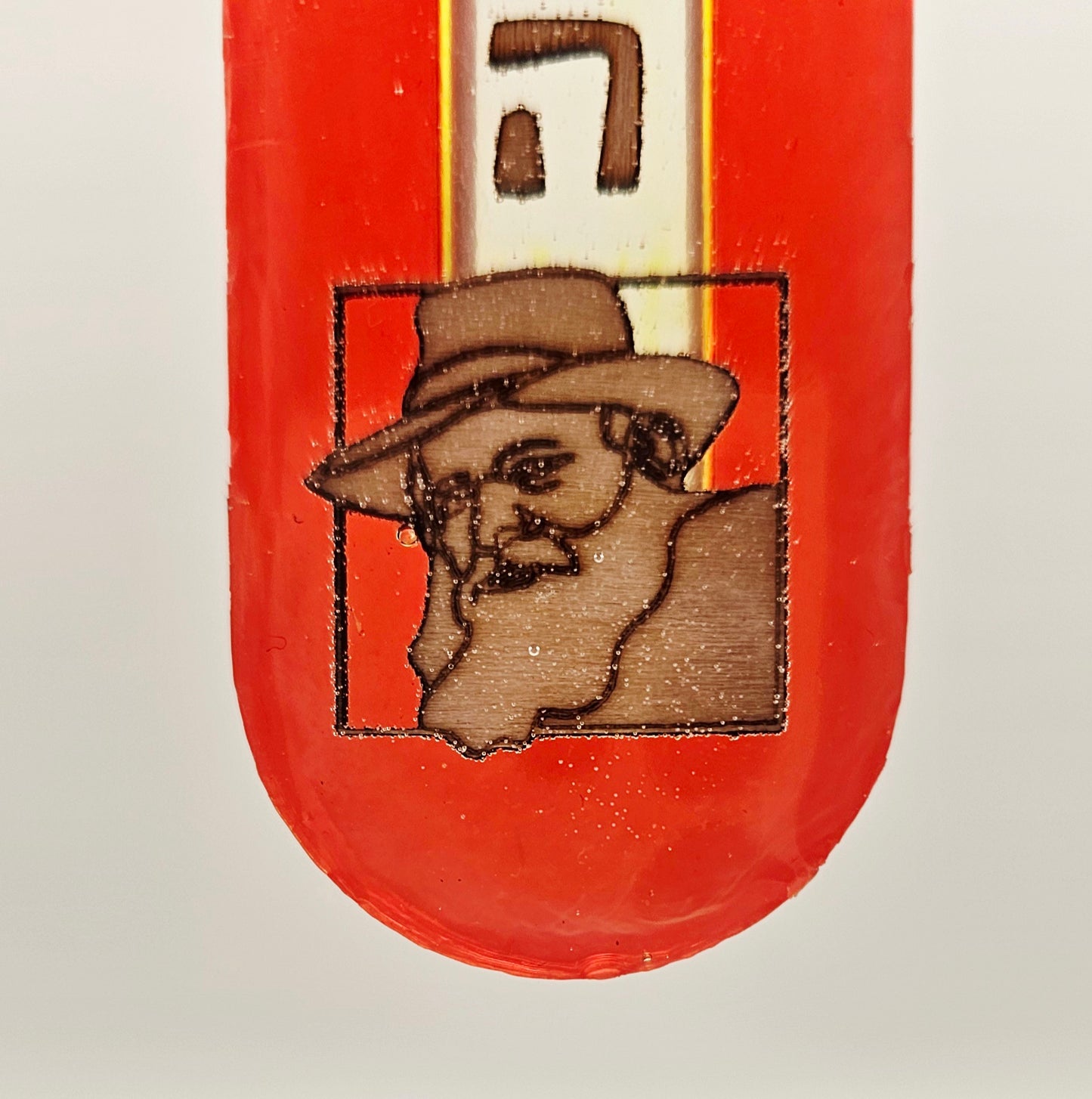 Mezuzah with a story - Rabbi Lubavitch - 12cm #284 מזוזה עם סיפור