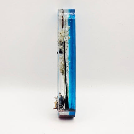 Mezuzah with a story - Happy Man -10cm #285