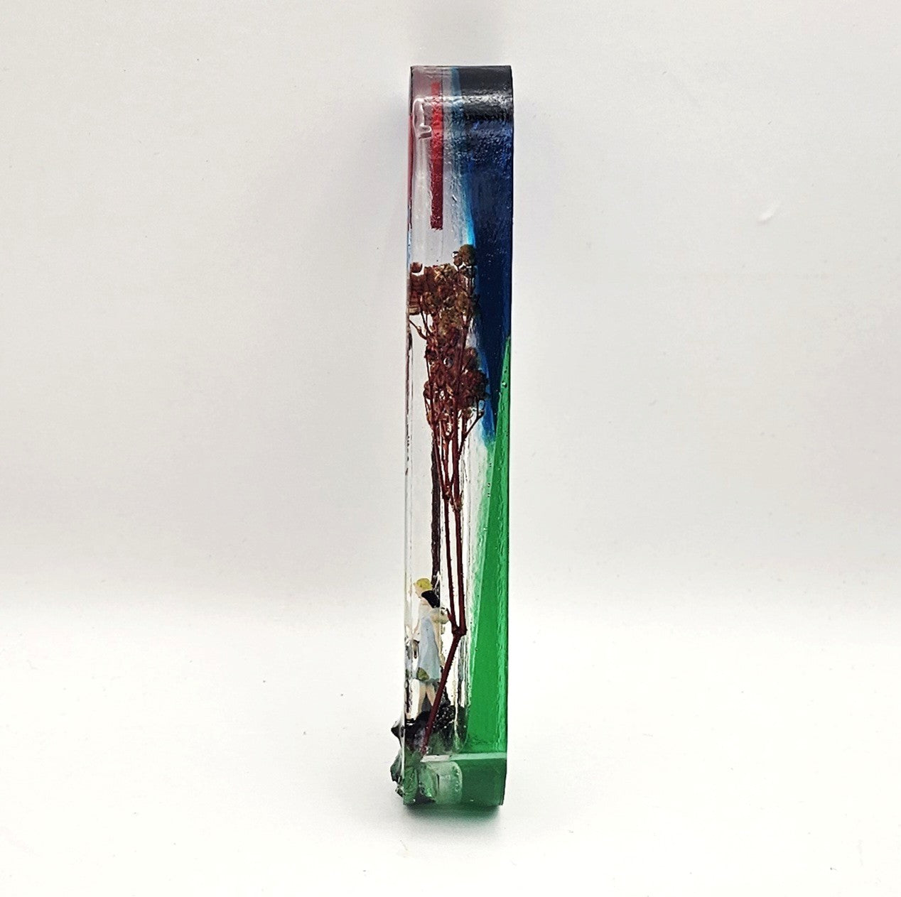 Mezuzah with a story - Loving Couple 12cm #296 מזוזה עם סיפור