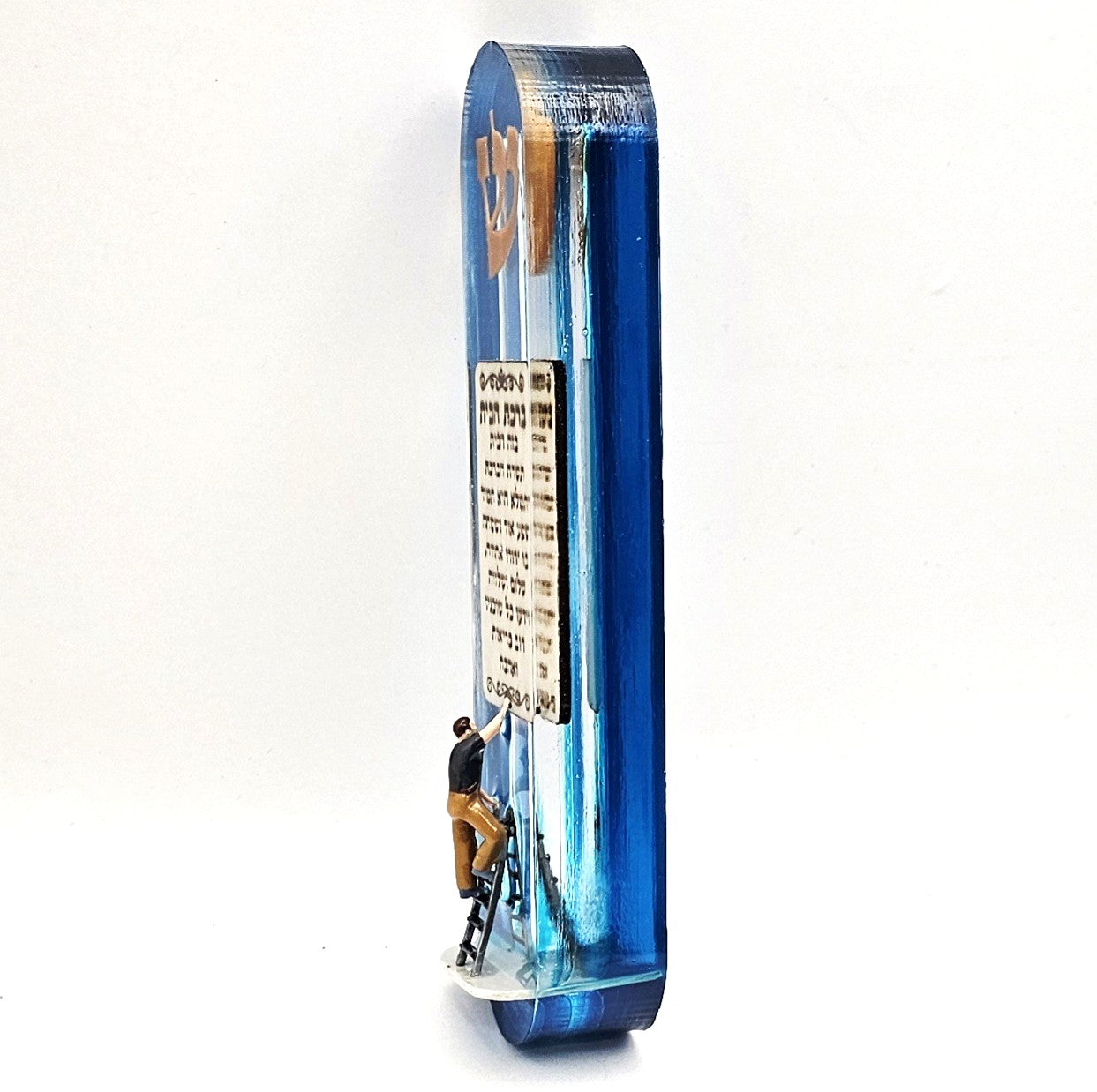Mezuzah with a story - House Blessing - 12cm #303 מזוזה עם סיפור