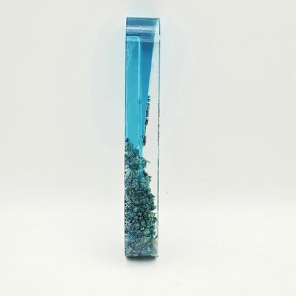 Mezuzah with a story - Hamsa - 12cm #311