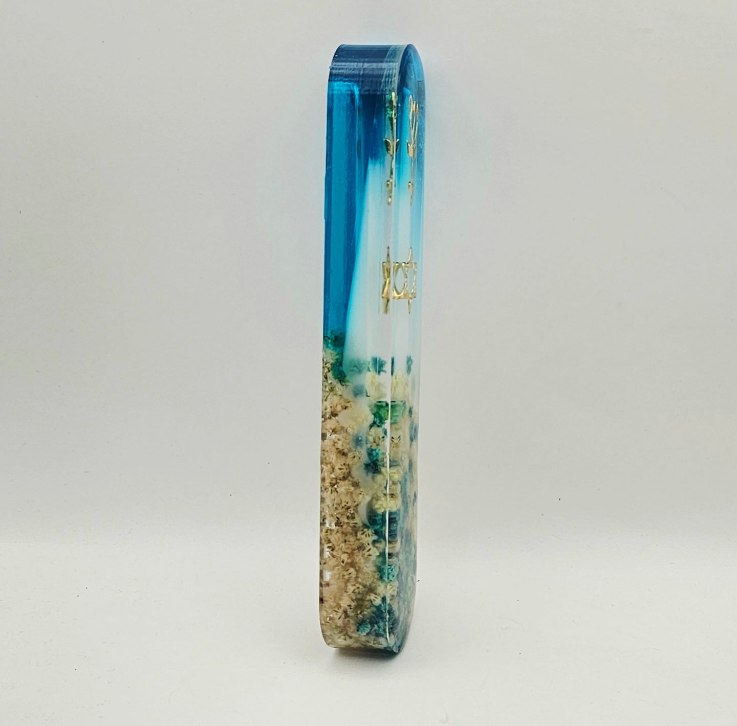 Mezuzah with a story - Magen David - 15cm #314 מזוזה עם סיפור