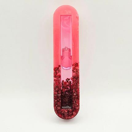 Mezuzah with a story - Hamsa - 12cm #316