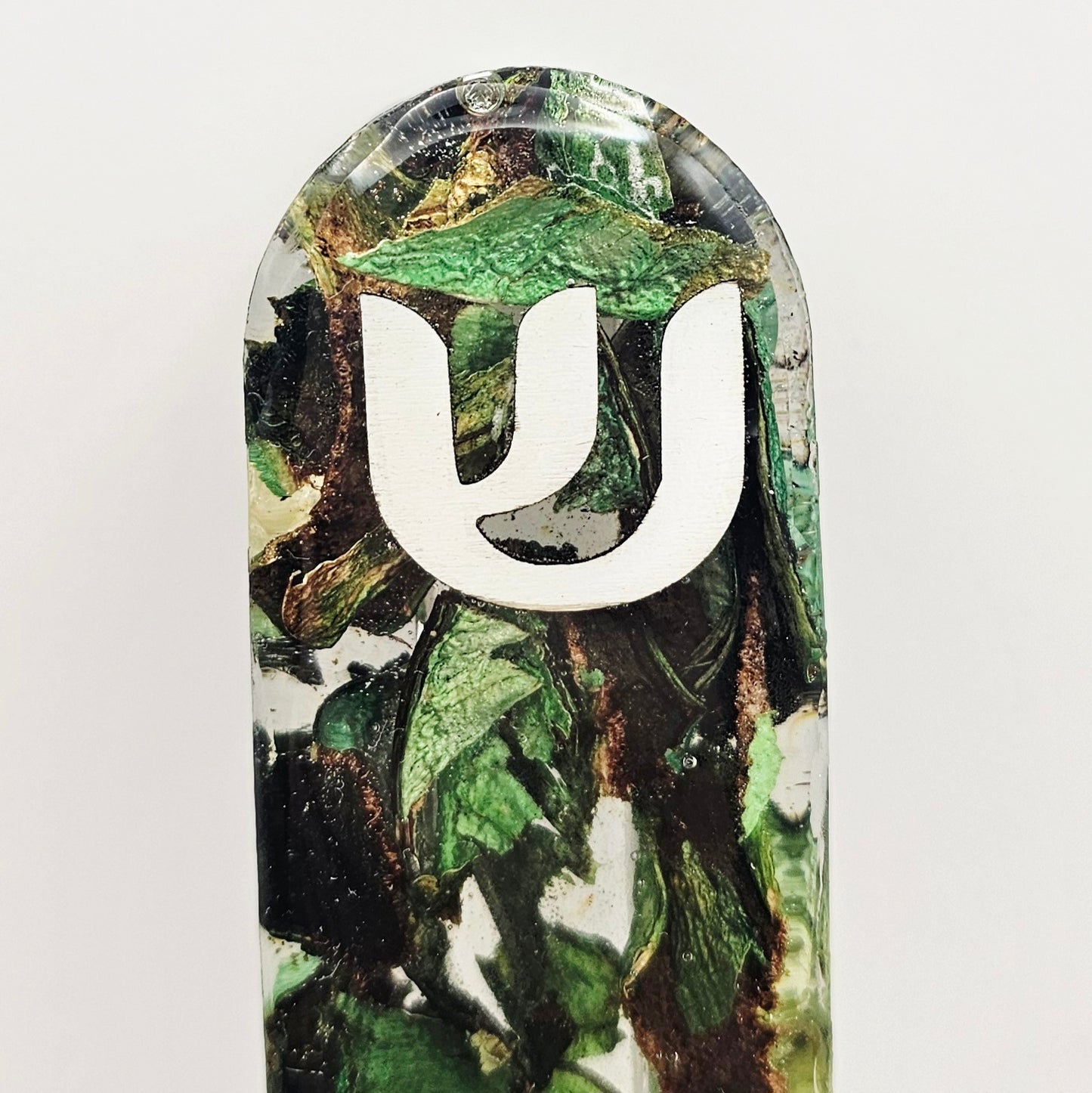 Mezuzah with a story - Potpourri - 15cm #327 מזוזה עם סיפור