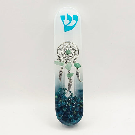 Mezuzah with a story - Dreams Catcher - 12cm #328