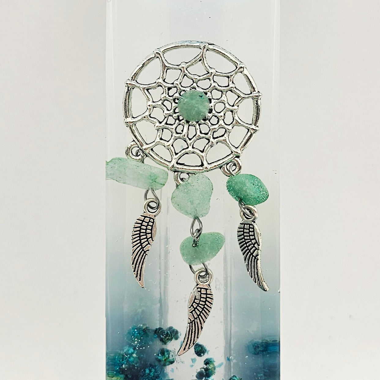 Mezuzah with a story - Dreams Catcher - 12cm #328 מזוזה עם סיפור