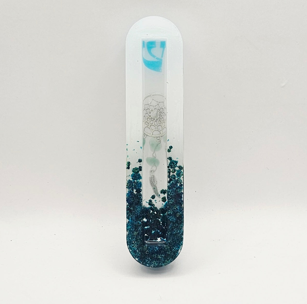 Mezuzah with a story - Dreams Catcher - 12cm #328 מזוזה עם סיפור