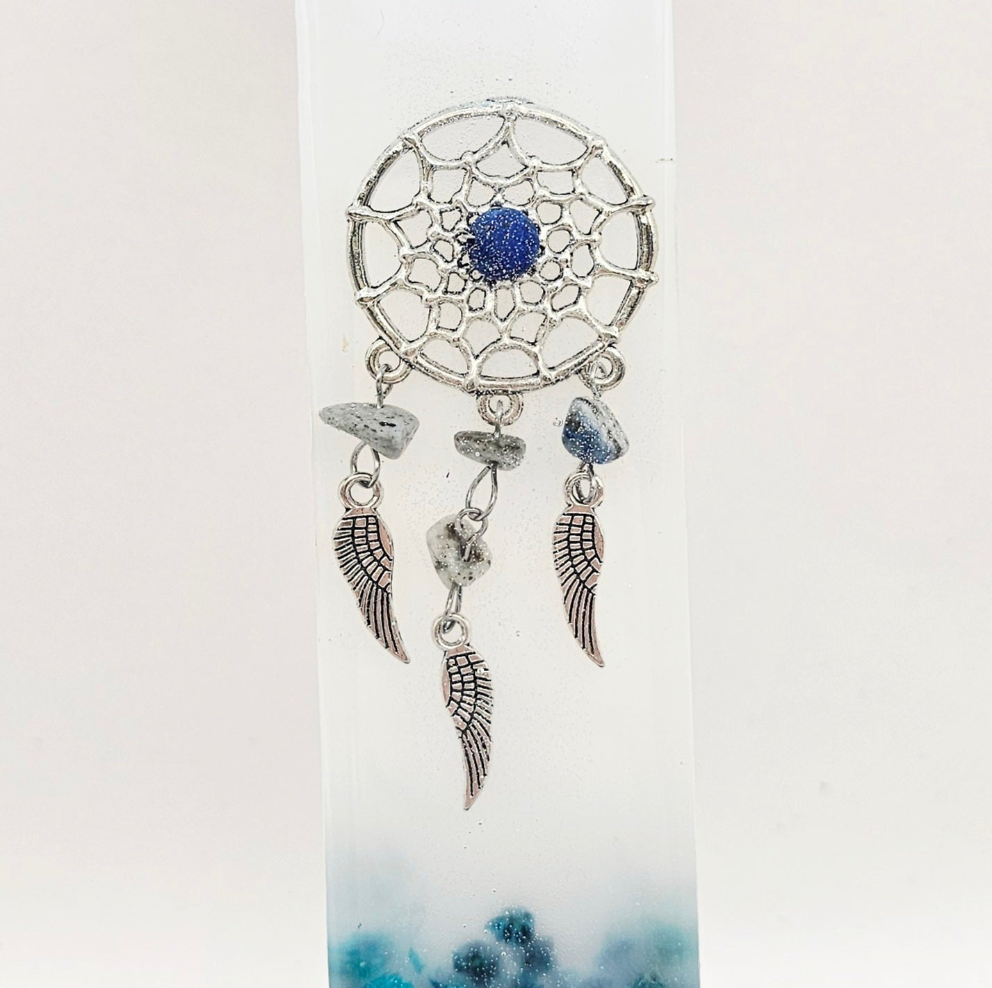 Mezuzah with a story - Dream Catcher - 15cm #342 מזוזה עם סיפור