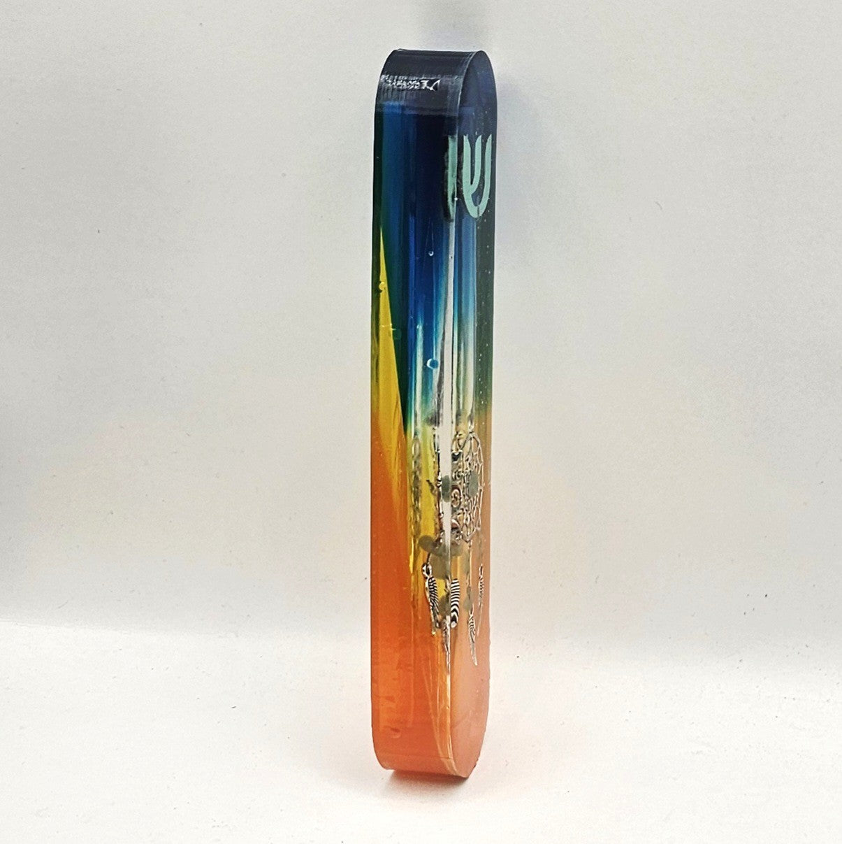 Mezuzah with a story - Dream Catcher - 15cm #351 מזוזה עם סיפור